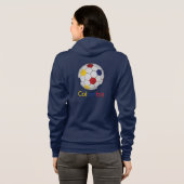 Colombie Sweat à capuche de football (Dos entier)