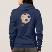 Colombie Sweat à capuche de football (Dos)