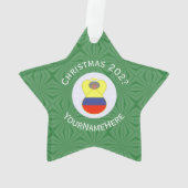 Colombien Abuelita Angel pour Noël (dos)