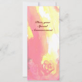 COLOMBINA/MARDI GRAS MASQUERADE BALL AANKONDIGING (Achterkant)