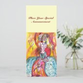 COLOMBINA/MARDI GRAS MASQUERADE BALL AANKONDIGING (Staand voorkant)