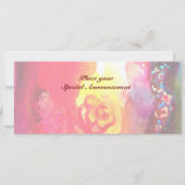 COLOMBINA/MARDI GRAS MASQUERADE BALL AANKONDIGING (Achterkant)