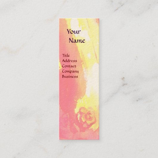 COLOMBINA / uitvoerende kunsten, kostuumontwerper Mini Visitekaartje (Voorkant)