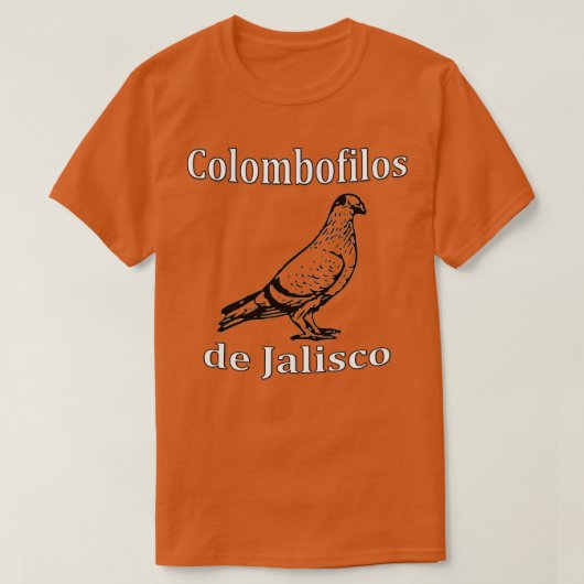 Colombofilos de Jalisco T-shirt (Design voorkant)