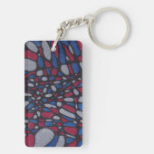 Colombus Blue Blazers Sleutelhanger (achterkant)