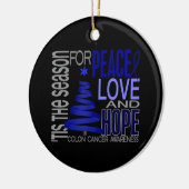 Colon Cancer 1 Ornaments Keramisch Ornament (Links)