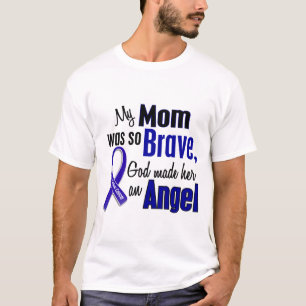 Colon Cancer ANGEL 1 mam T-shirt