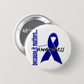 Colon Cancer Awareness Ronde Button 5,7 Cm (Voorkant /achterkant)