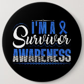 Colon Cancer Awareness/Support Button (Voorkant)