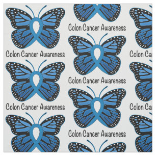 Colon Cancer Awareness: Vlinder Stof