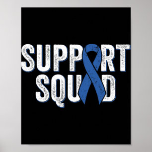 Colon Cancer Support Squad Poster