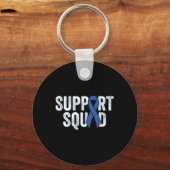 Colon Cancer Support Squad Sleutelhanger (Voorkant)
