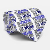 Colon Cancer Survivor 4 Stropdas (Opgerold)