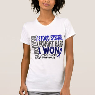 Colon Cancer Survivor 4 T-shirt