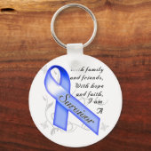 Colon Cancer Survivor Sleutelhanger (Voorkant)