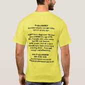 Colon Cancer Tshirt (Achterkant)