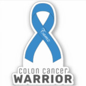 Colon Cancer Vinyl Sticker (Voorkant)