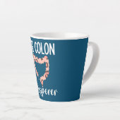 Colon Whisperer Gastroenteroloog Latte Mok (Rechterhoek)