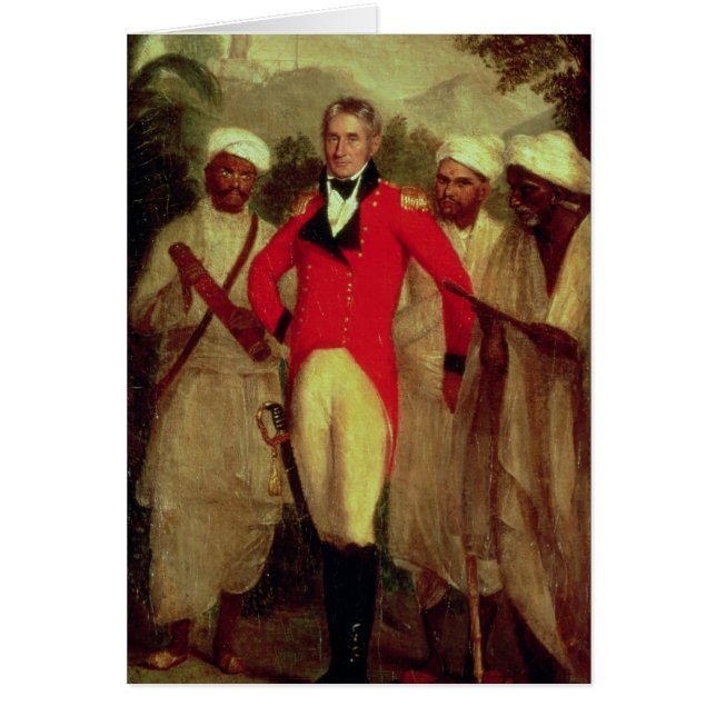 Colonel Colin le Mackenzie et ses sages indiens (Devant)