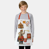 Colonel Klinger, custard slinger Schort (Gedragen)