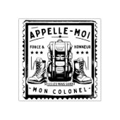 COLONEL: Militaire stempel (Afrduk)