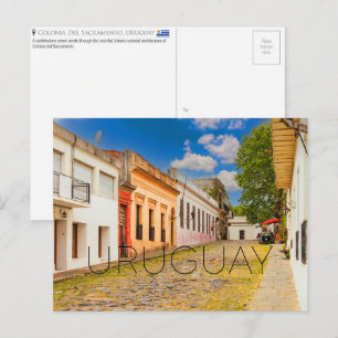 Colonia del Sacramento, Uruguay Reis Briefkaart