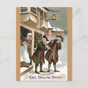 Colonial Christmas in Olde Towne Feestdagenkaart