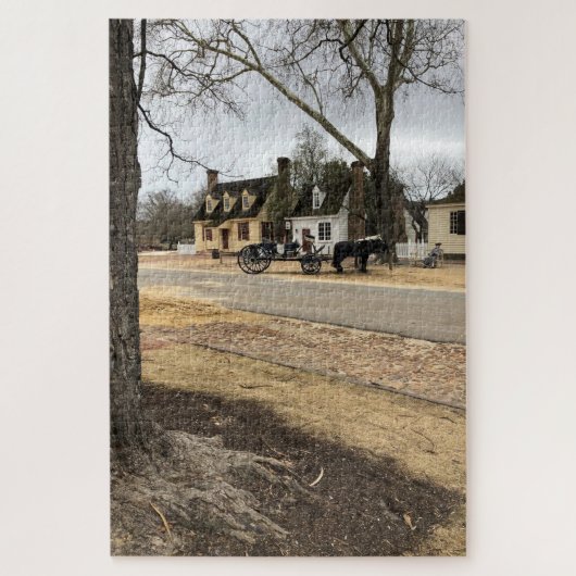 Colonial Williamsburg 1000+ Piece Puzzle (Vertical)