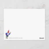 Colonial Williamsburg Briefkaart (Achterkant)