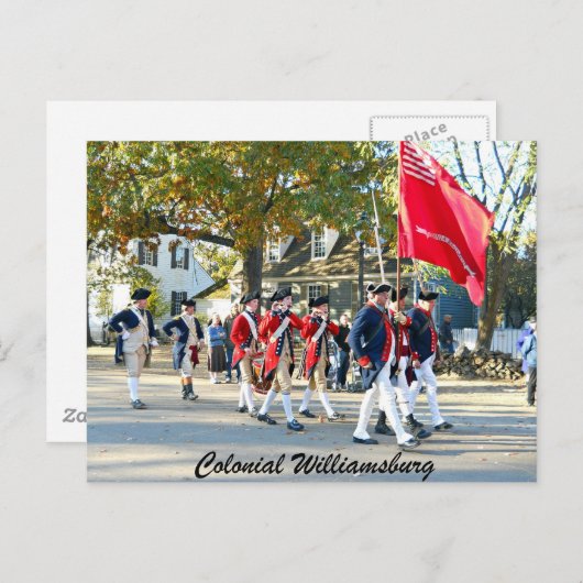 Colonial Williamsburg Briefkaart (Voorkant / Achterkant)