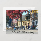 Colonial Williamsburg Briefkaart (Voorkant / Achterkant)