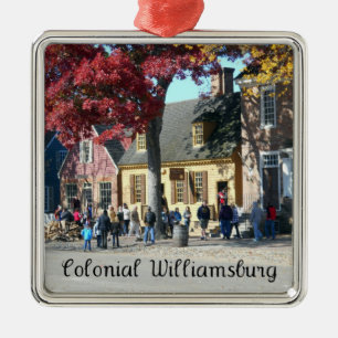 Colonial Williamsburg Metalen Ornament
