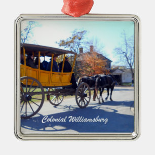 Colonial Williamsburg Metalen Ornament