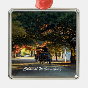 Colonial Williamsburg Metalen Ornament