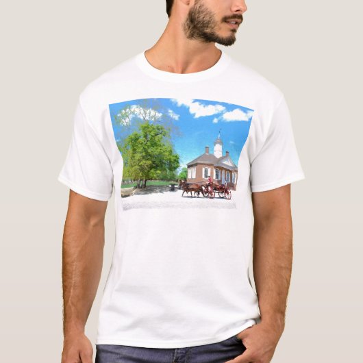 Colonial Williamsburg T-shirt (Voorkant)