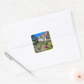 Colonial Williamsburg Virginia Vierkante Sticker (Envelop)