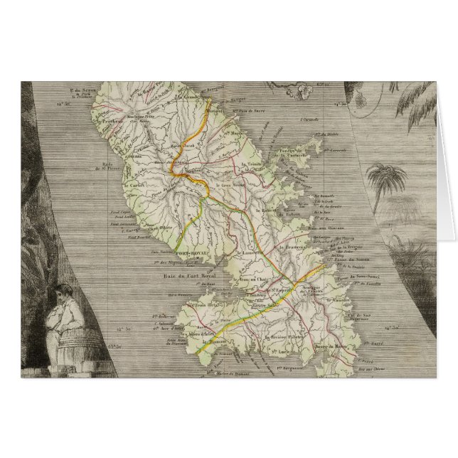 Colonies françaises Martinique (Devant horizontal)