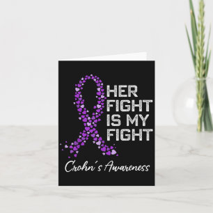 Colonkanker en de ziekte van Crohn bewustzijn echt Kaart