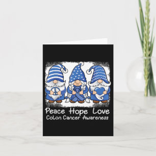 Colonkanker ondersteuning kabouters met lint color kaart