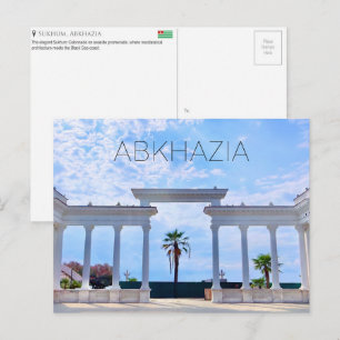 Colonnade, Soukhoum, Abkhazie Carte Postale de Voy