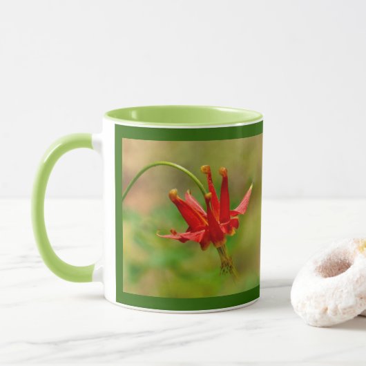 Colonne Crimson Mug (Avec donut)