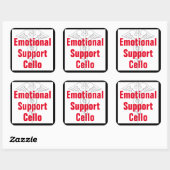 Colonne de support émotionnel - Sticker amusant (Feuille)