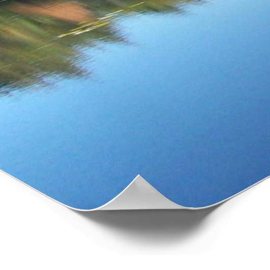 Colonnes d'automne Impression de l'affiche (Coin)