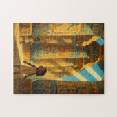 Colonnes de Karnak antique Puzzle Sacré Bleu (Horizontal)