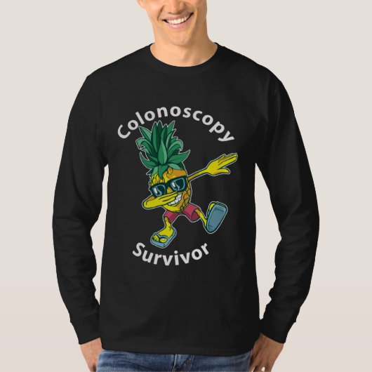 Colonos Survivor   Dabbing Pineapple Patient T-shirt (Voorkant)