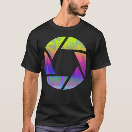 Color aperture t-shirt (Voorkant)