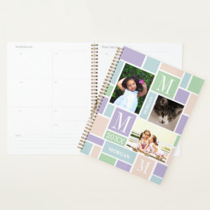 Color Block Fun Pastels 6 Photo Chic School