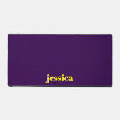 Color block minimalist custom name  (Recto)