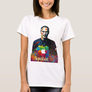 Color Burst Apple Logo T-shirt