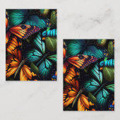 Color Burst–Butterflies in Motion Notitiekaartje (Voorkant / Achterkant)